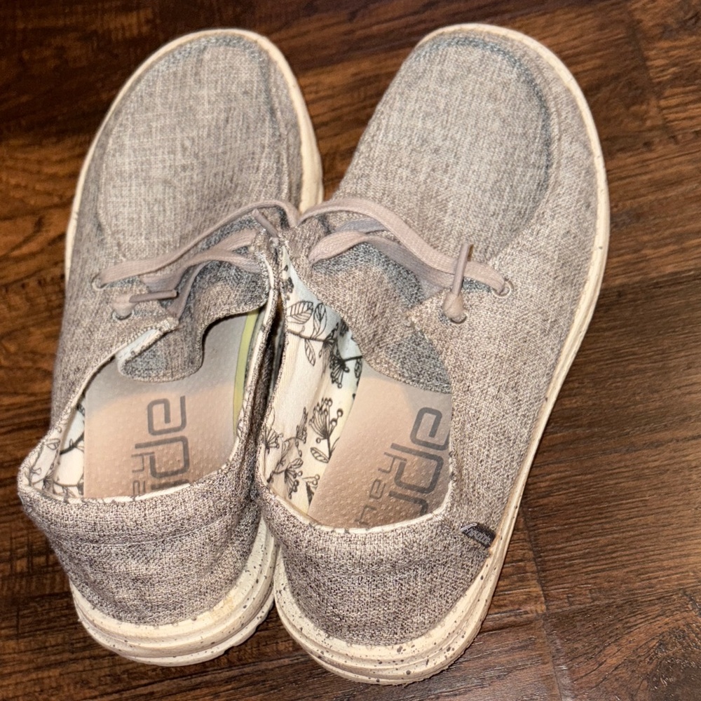 Gray Casual Hey Dude Shoes